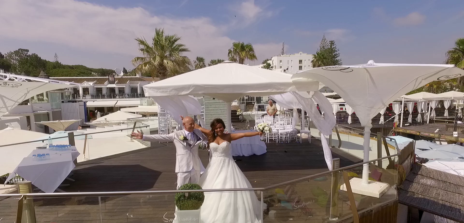 Drone Video Algarve Wedding