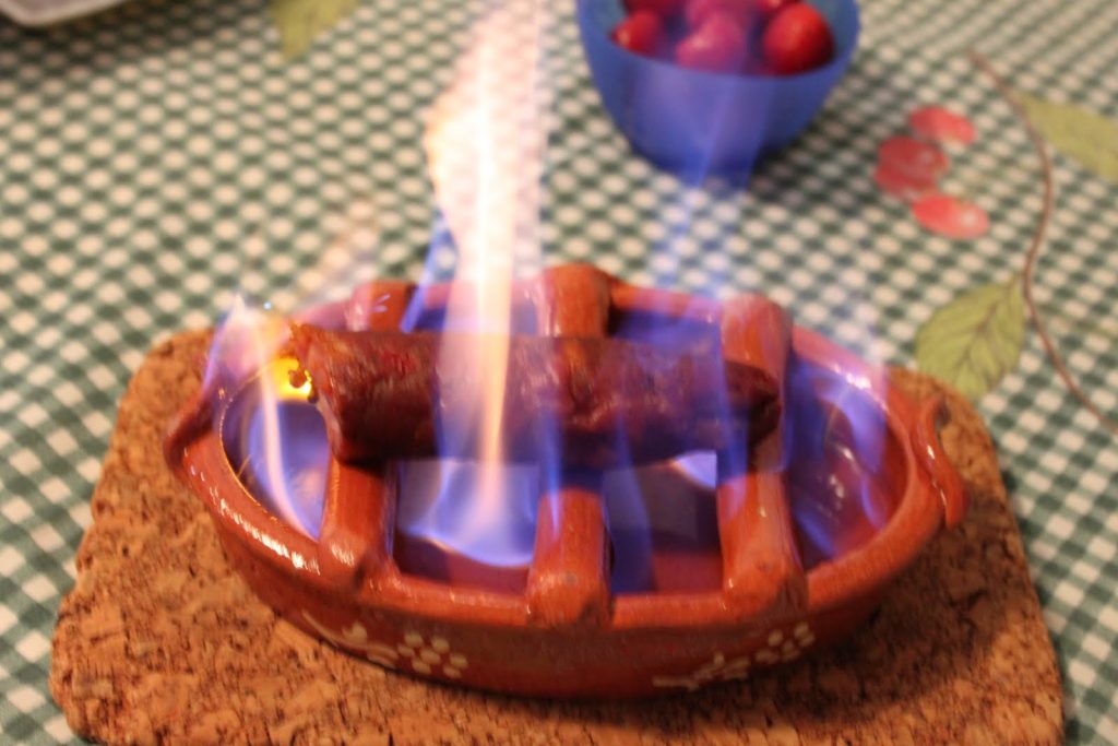 Clay sausage roasting pot